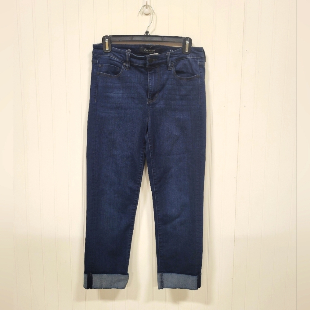 Liverpool Cropped Jeans